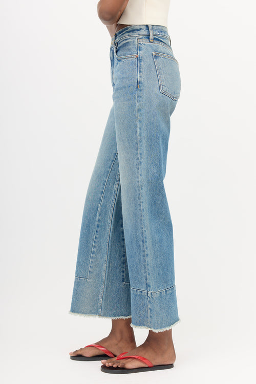B Sides Jeans Reworked Wide Leg Jeans