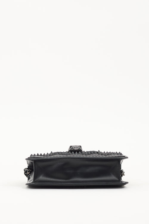 Bulgari X Nicholas Kirkwood Black Serpenti Forever Bag