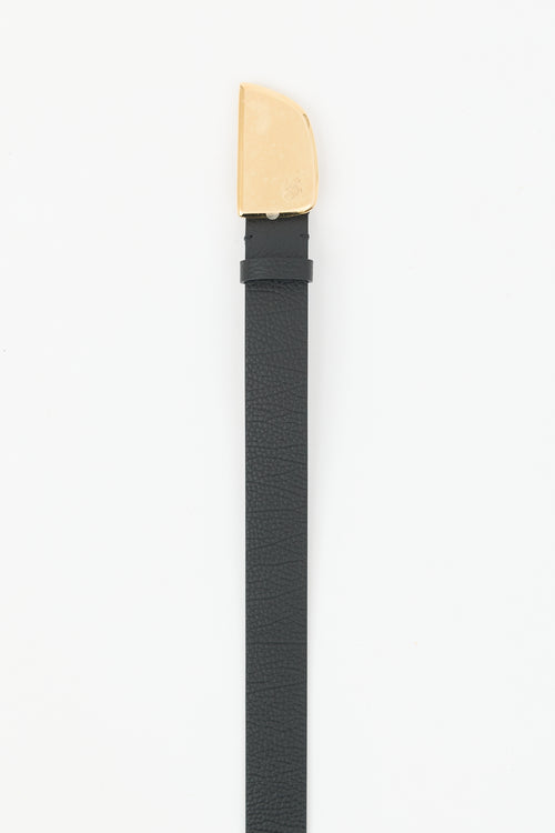 Burberry Leather EKD Belt