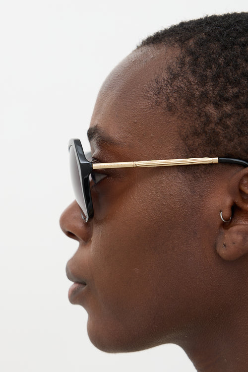 Burberry B4193 Round Sunglasses