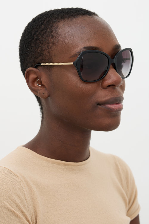 Burberry B4193 Round Sunglasses