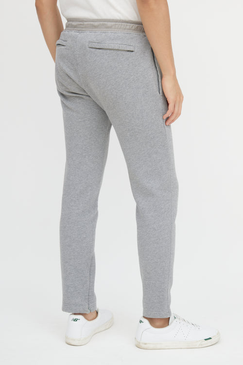 Burberry Embroidered Logo Tapered Sweatpant