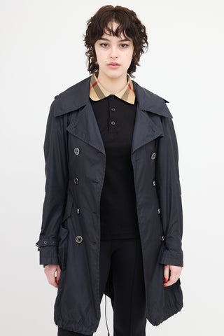 Burberry Nylon Trench Coat