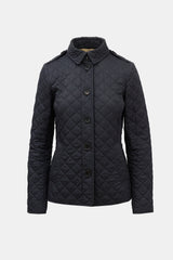 Burberry Quilted Check Lined Jacket