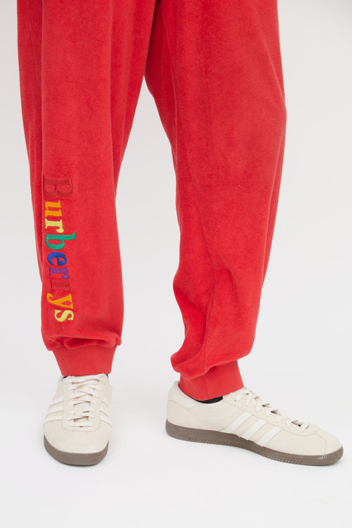 Burberry Terry Logo Sweatpant