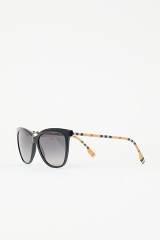 Burberry BE4308 Clare Nova Check Sunglasses
