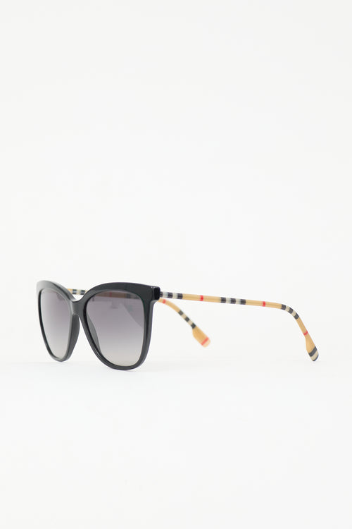 Burberry BE4308 Clare Nova Check Sunglasses
