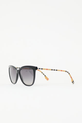 Burberry BE4308 Clare Nova Check Sunglasses