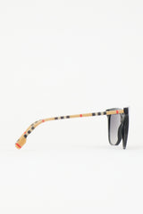 Burberry BE4308 Clare Nova Check Sunglasses