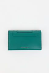 Bulgari Leather Serpenti Forever Large Wallet