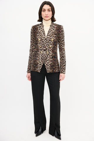 By Malene Birger Black Orianna Split Hem Trouser