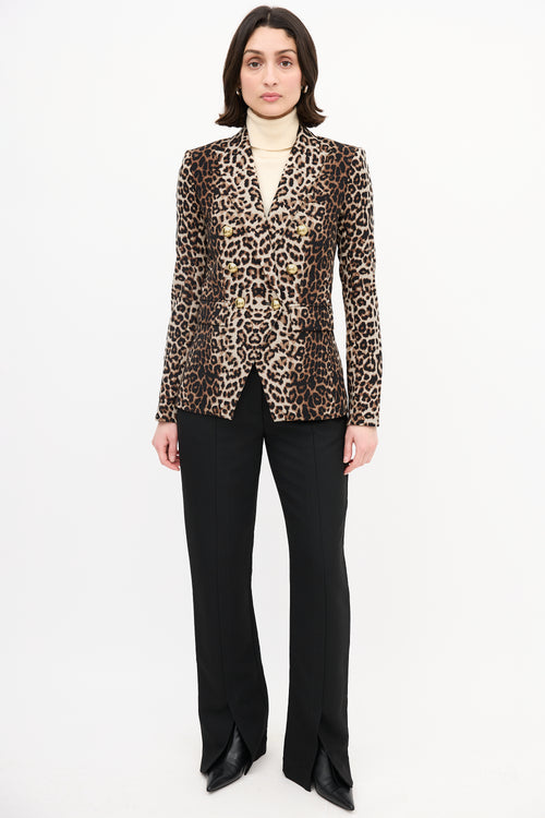 By Malene Birger Black Orianna Split Hem Trouser