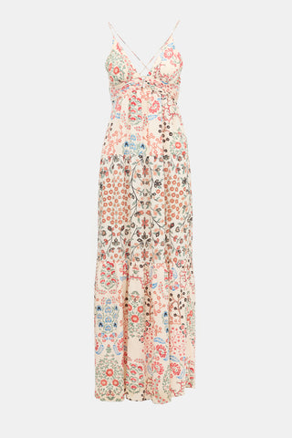 Ba&sh Floral Gisele Maxi Dress