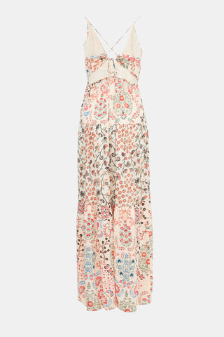Ba&sh Floral Gisele Maxi Dress