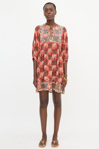 Ba&sh Crepe Floral Lady Dress