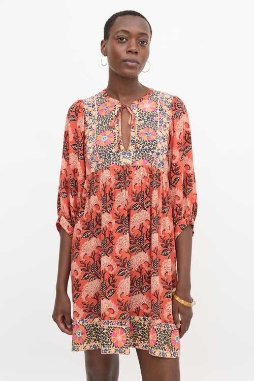Ba&sh Crepe Floral Lady Dress