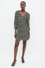 Ba&sh Black & White Patterned Dress