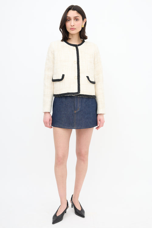 Ba&sh Tweed Fedji Jacket