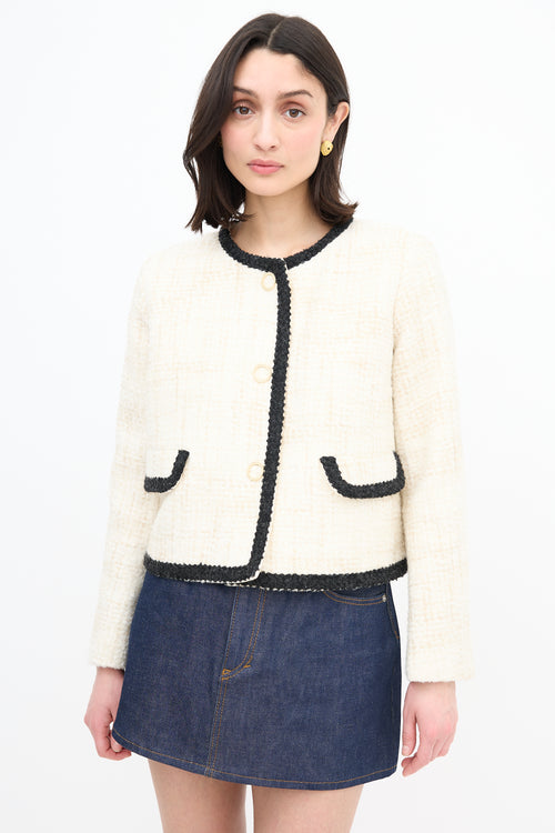 Ba&sh Tweed Fedji Jacket