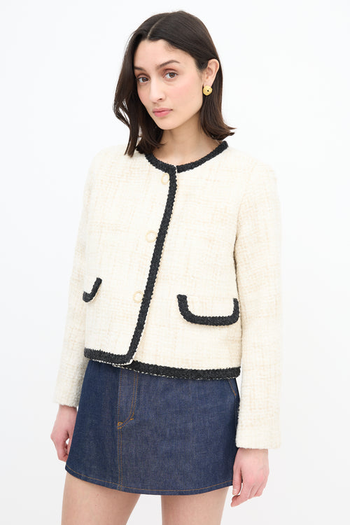 Ba&sh Tweed Fedji Jacket