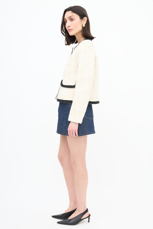 Ba&sh Tweed Fedji Jacket