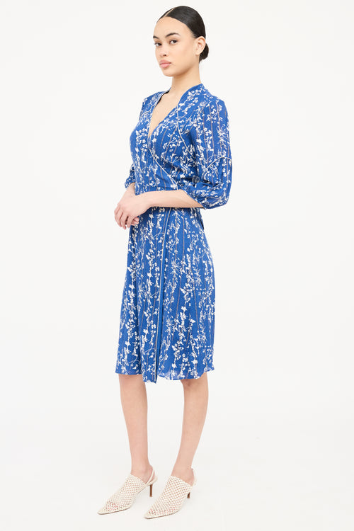 Ba&sh Floral Wrap Tie Dress