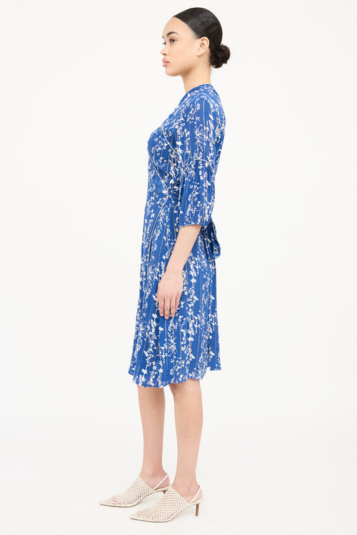 Ba&sh Floral Wrap Tie Dress