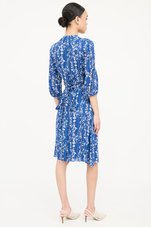 Ba&sh Floral Wrap Tie Dress