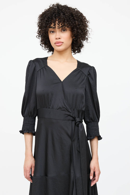 Ba&sh Wrap Tie Dress