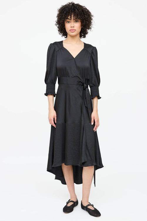 Ba&sh Wrap Tie Dress