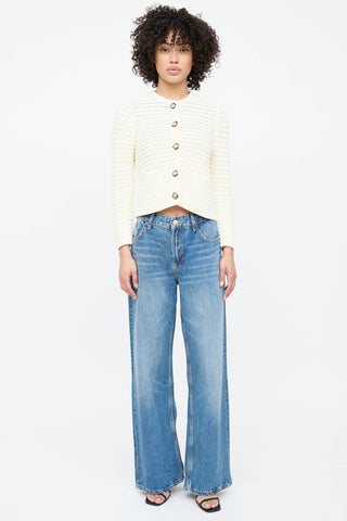 Ba&sh Knit Button Up Cardigan