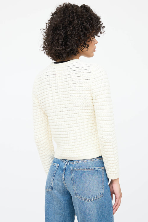 Ba&sh Knit Button Up Cardigan