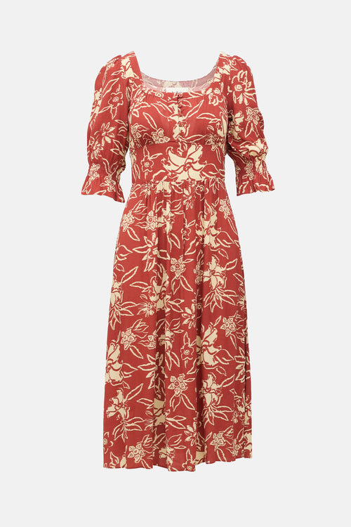 Ba&sh Floral Lady Dress