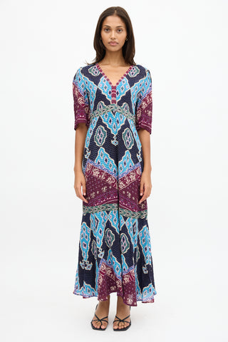 Ba&sh Mahina Printed Dress