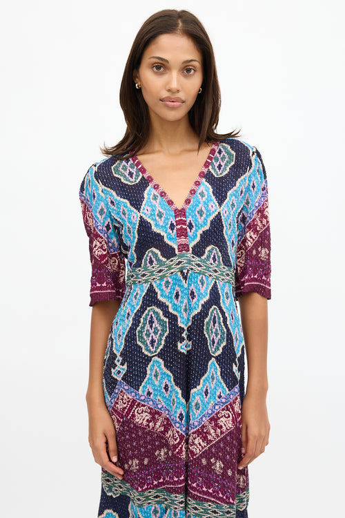 Ba&sh Mahina Printed Dress