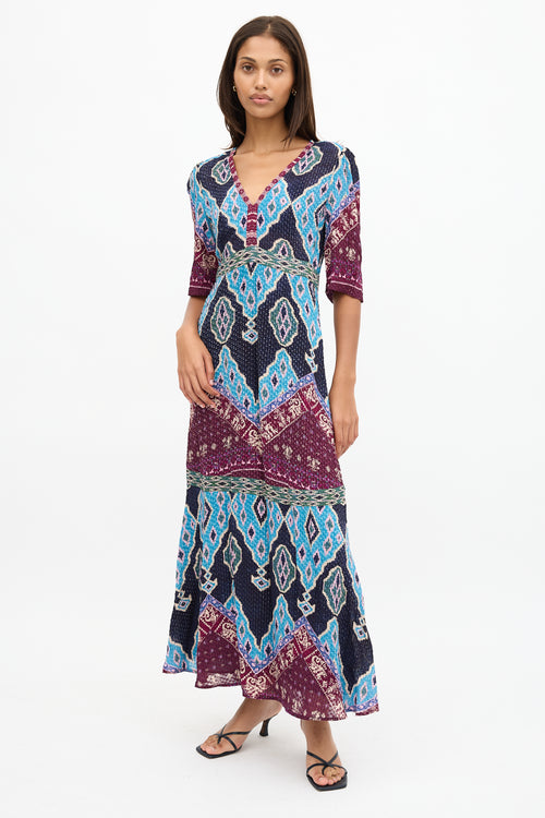 Ba&sh Mahina Printed Dress