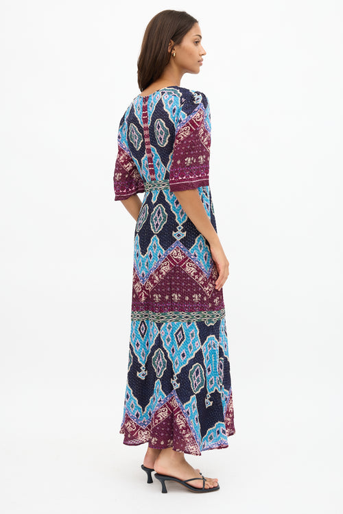 Ba&sh Mahina Printed Dress
