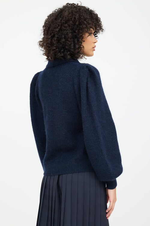 Ba&sh Knit Polo Top