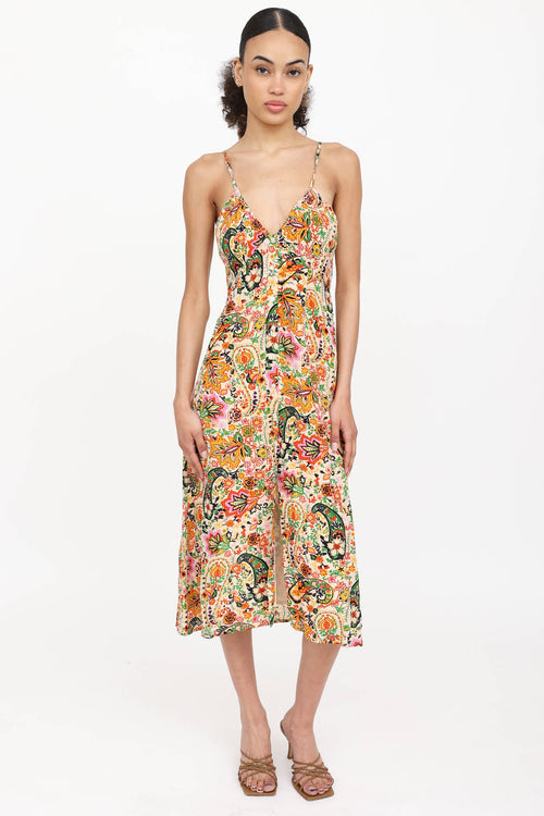 Ba&sh Baila Floral Maxi Dress