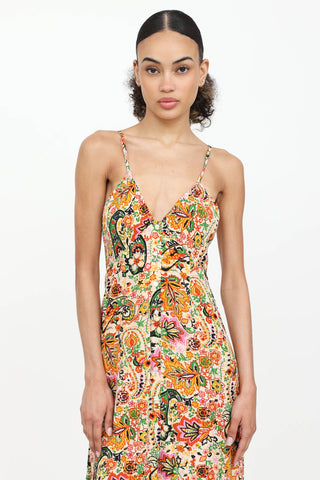 Ba&sh Baila Floral Maxi Dress