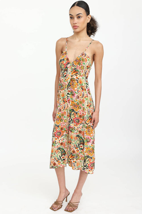 Ba&sh Baila Floral Maxi Dress
