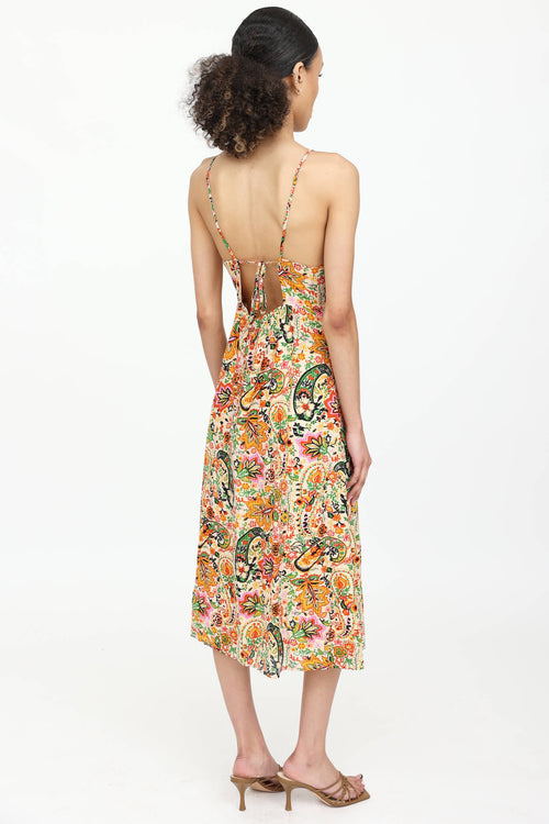 Ba&sh Baila Floral Maxi Dress
