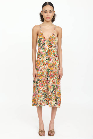 Ba&sh Baila Floral Maxi Dress