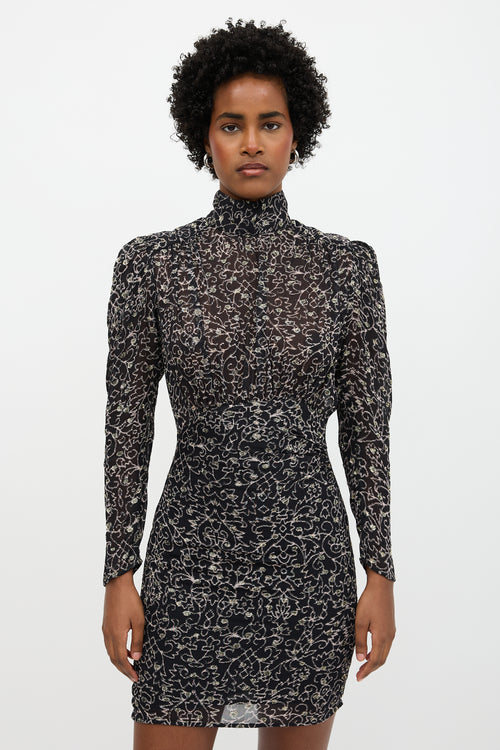 Ba&sh Printed Axis Dress