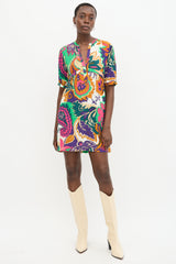 Ba&sh Printed Nilly Mini Dress