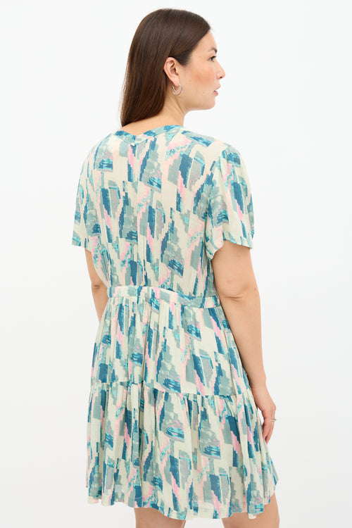 Ba&sh Printed Talita Tier Dress