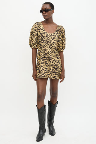 Ba&sh Printed Zola Mini Dress