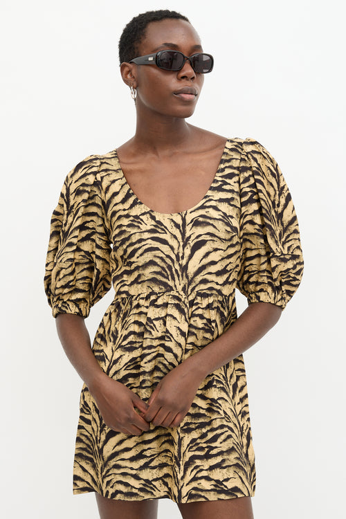Ba&sh Printed Zola Mini Dress