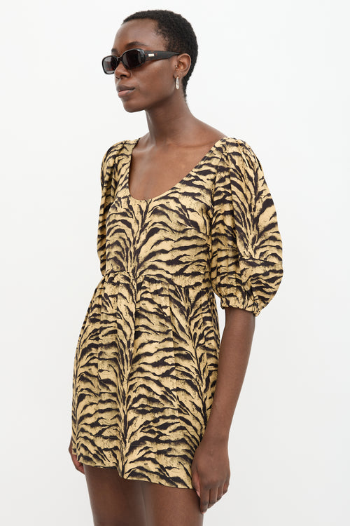 Ba&sh Printed Zola Mini Dress