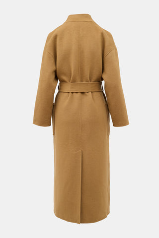 Ba&sh Wool Belted Wrap Coat